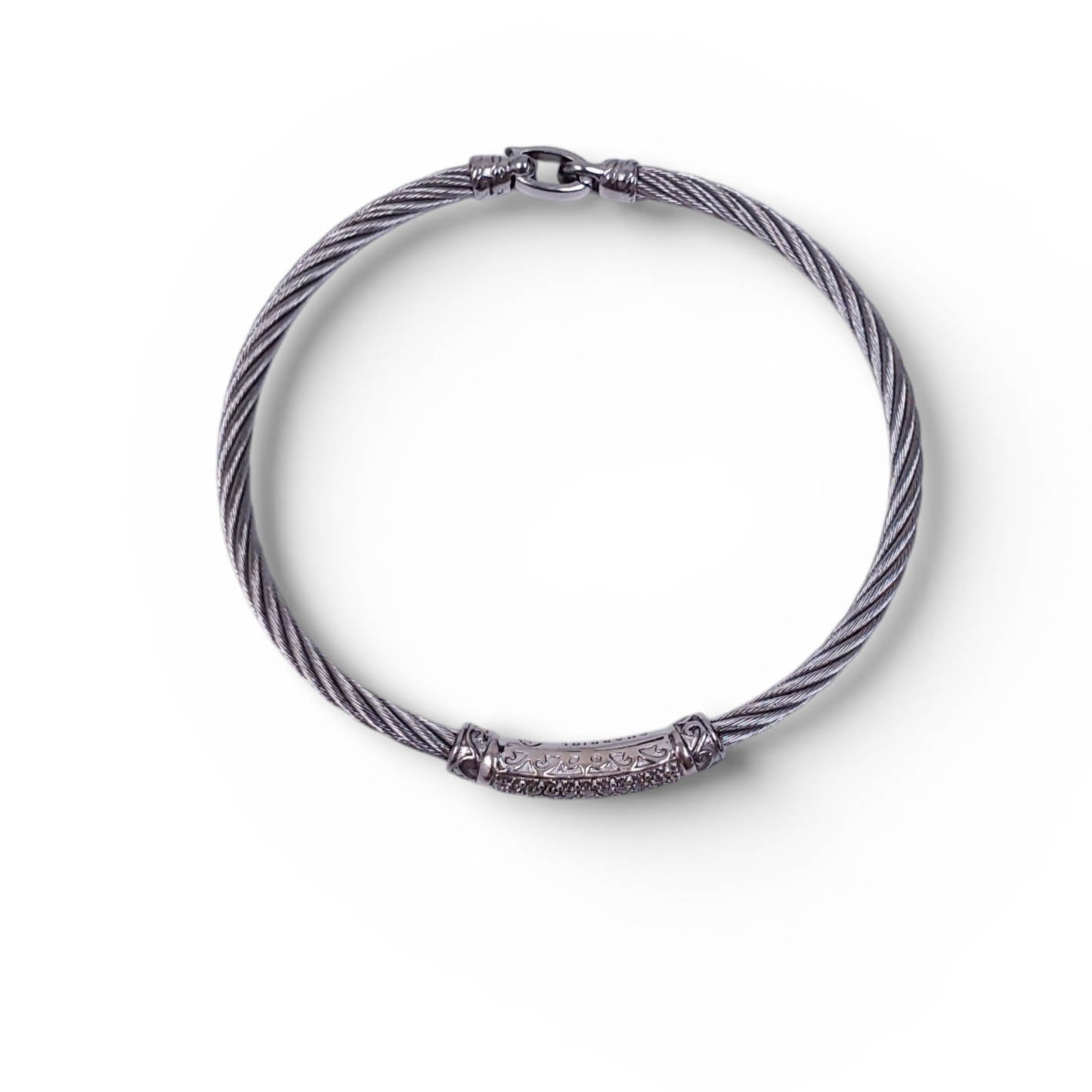 CHARRIOL ROPE DIAMOND BRACELETS