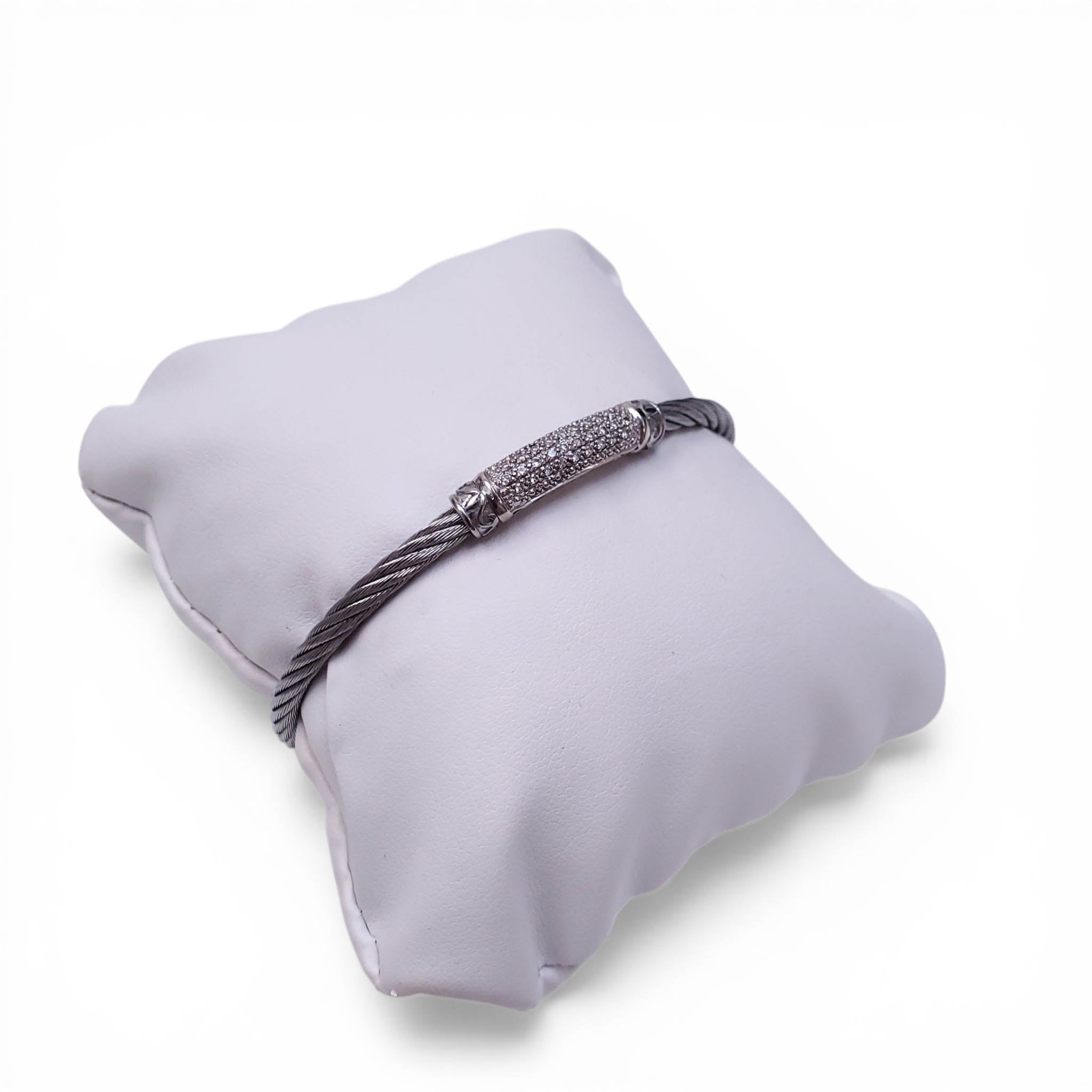 CHARRIOL ROPE DIAMOND BRACELETS