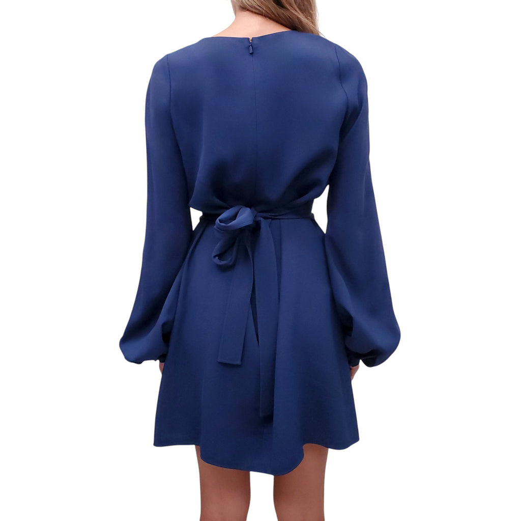 CHLOÉ BLUE DRESS WITH BLUE BUTTONS - SIZE 36
