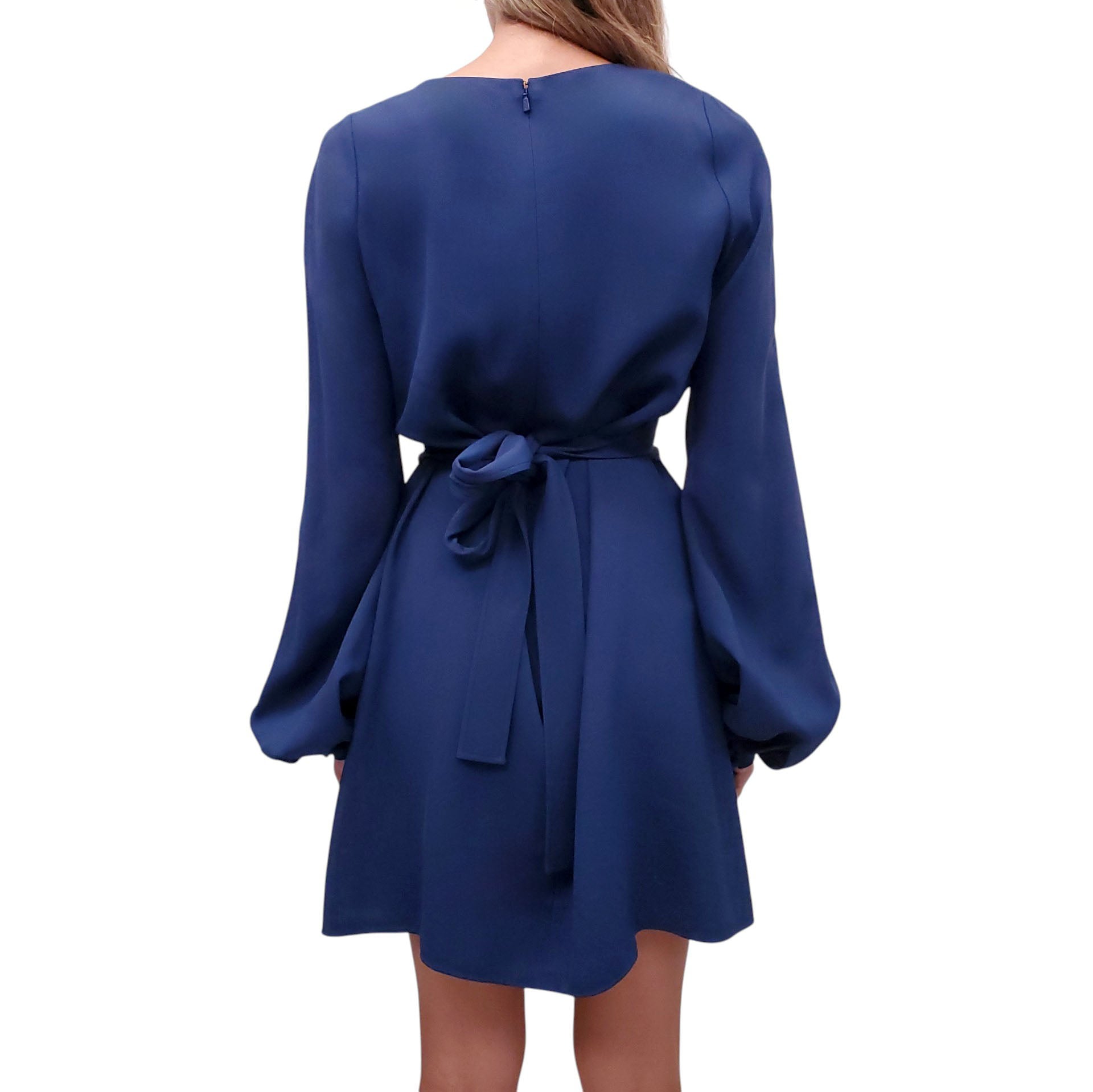 CHLOÉ BLUE DRESS WITH BLUE BUTTONS - SIZE 36