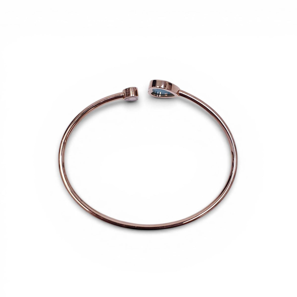 CHOPARD 18K ROSE GOLD AND DIAMOND HAPPY HEARTS CUFF