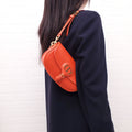 CHRISTIAN DIOR 2022 ORANGE 'BOBBY EAST-WEST' BAG