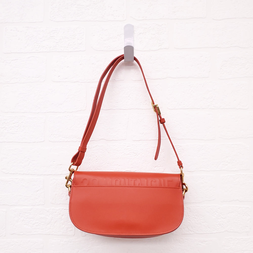 CHRISTIAN DIOR 2022 ORANGE 'BOBBY EAST-WEST' BAG