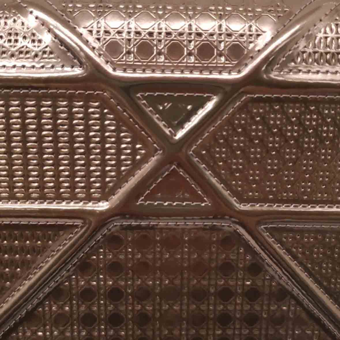 CHRISTIAN DIOR METALLIC 'DIORAMA' CROSSBODY BAG