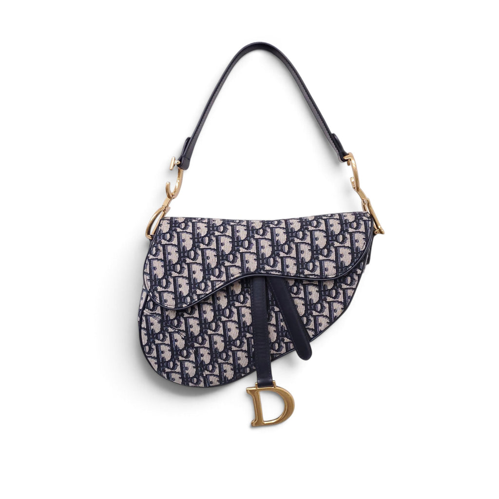 CHRISTIAN DIOR OBLIQUE SADDLE BAG