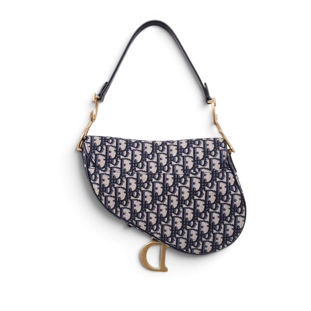 CHRISTIAN DIOR OBLIQUE SADDLE BAG