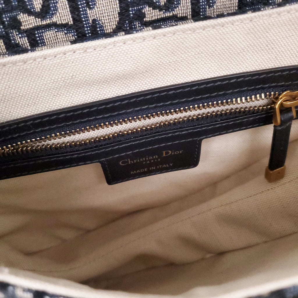 CHRISTIAN DIOR OBLIQUE SADDLE BAG