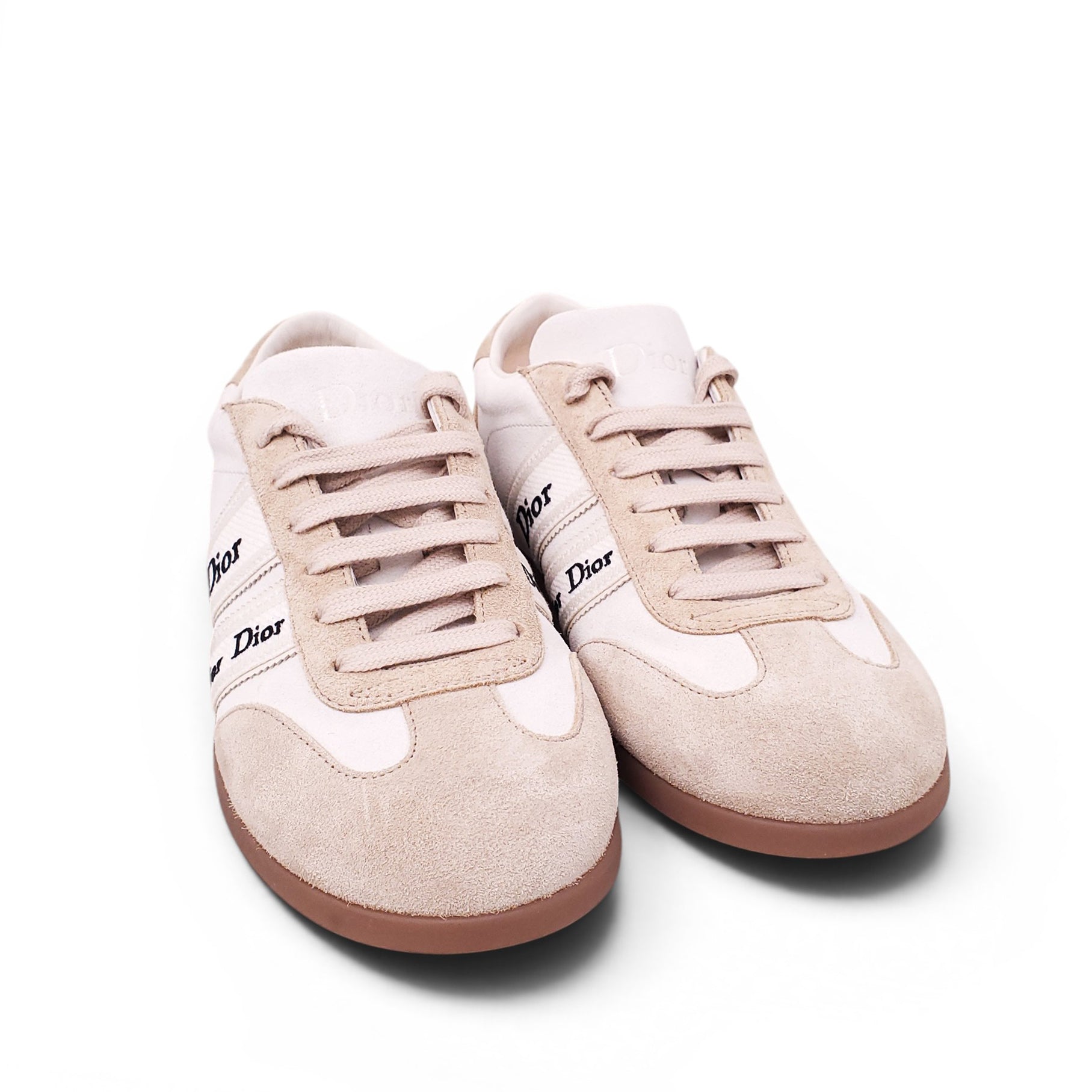 CHRISTIAN DIOR RIBBON LOGO SNEAKERS - SIZE 36