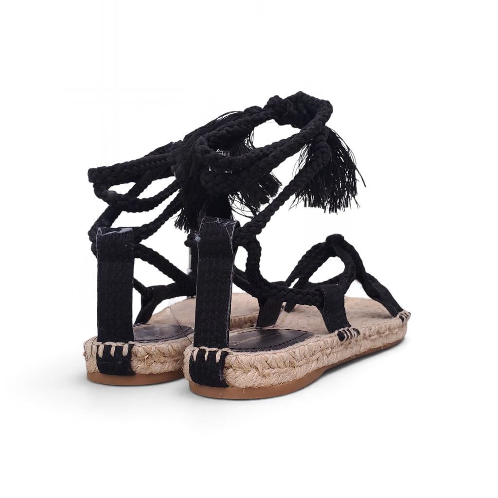 CHRISTIAN DIOR RIBBON SANDALS - SIZE 39.5