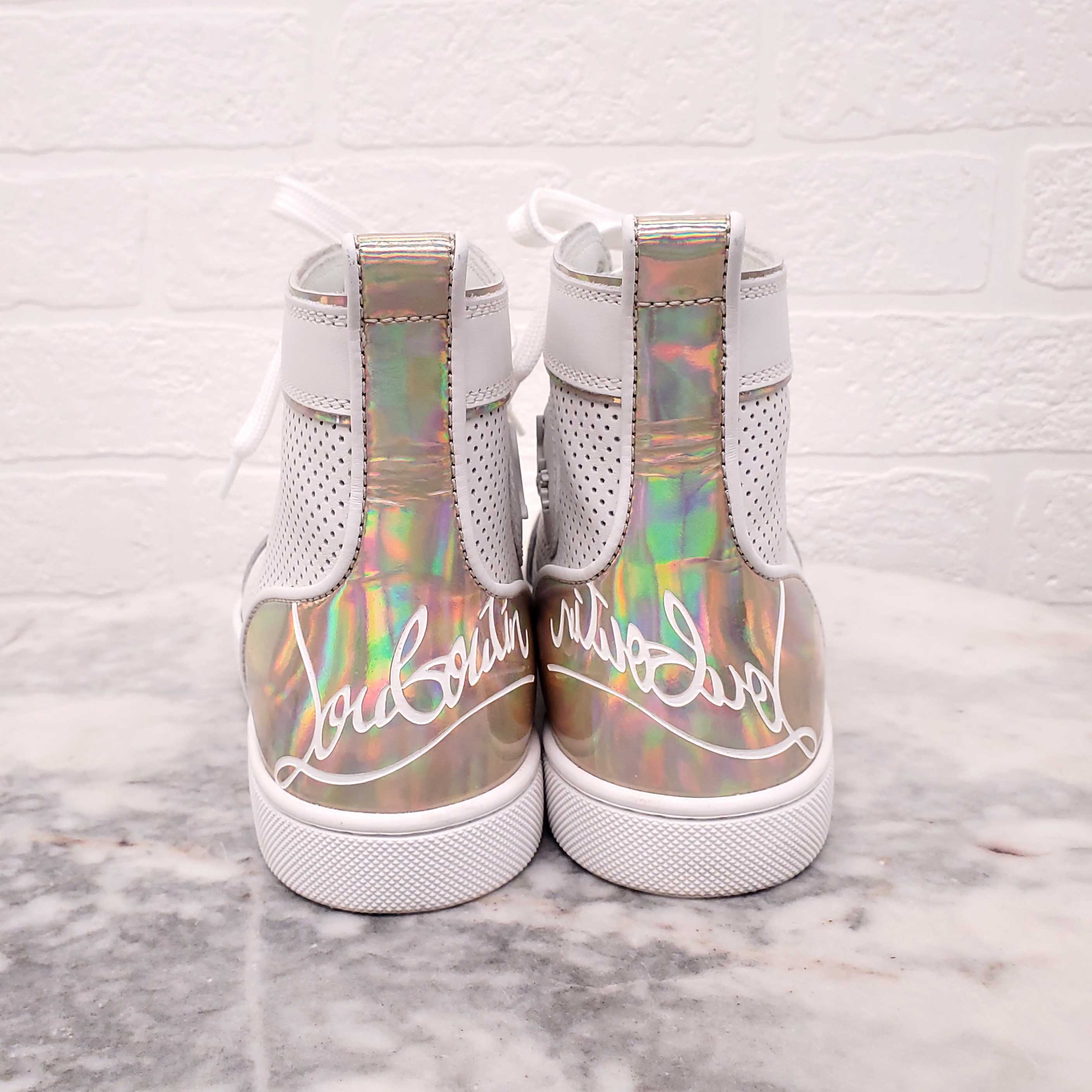 CHRISTIAN LOUBOUTIN CONVERSE SNEAKERS - SIZE 35.5