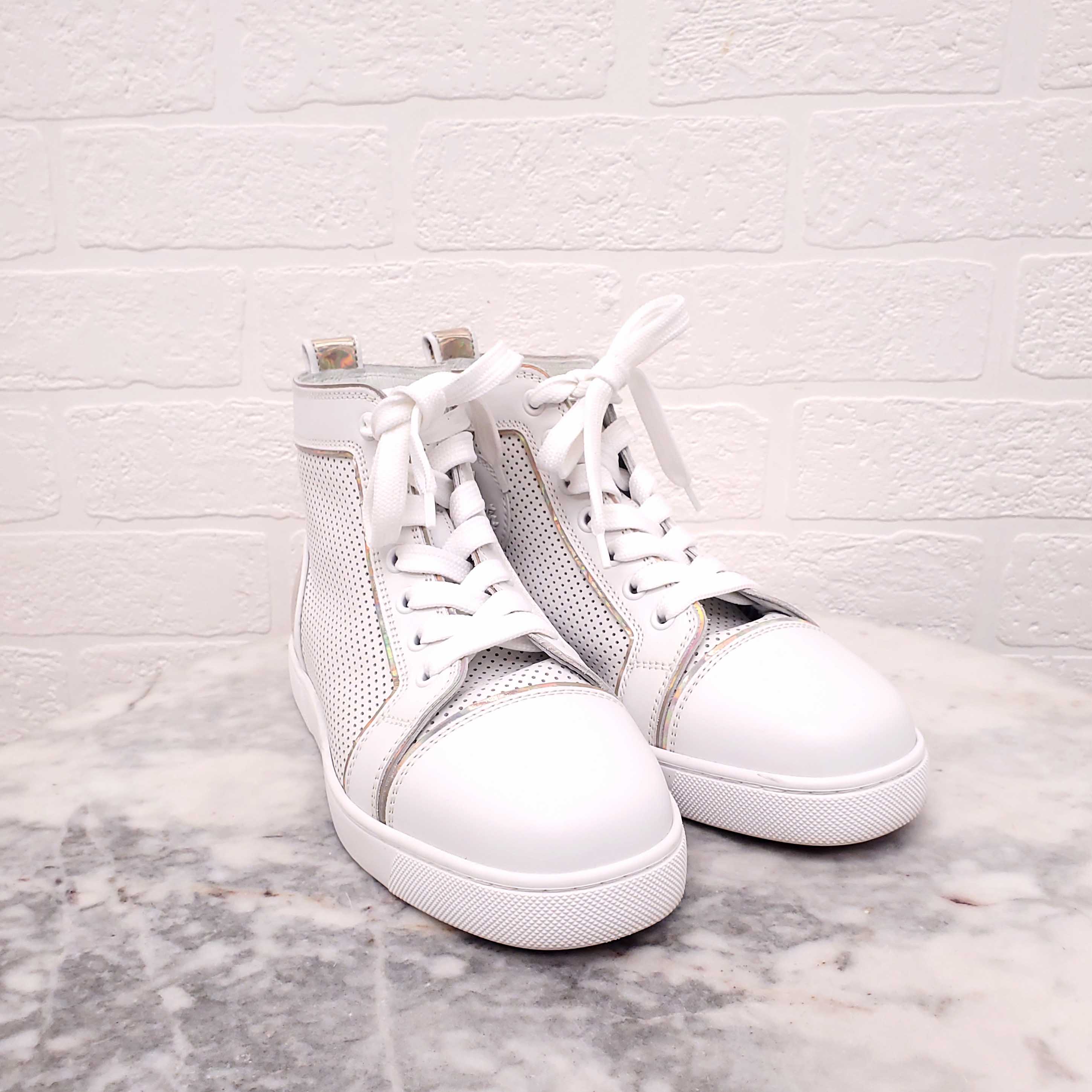 CHRISTIAN LOUBOUTIN CONVERSE SNEAKERS - SIZE 35.5