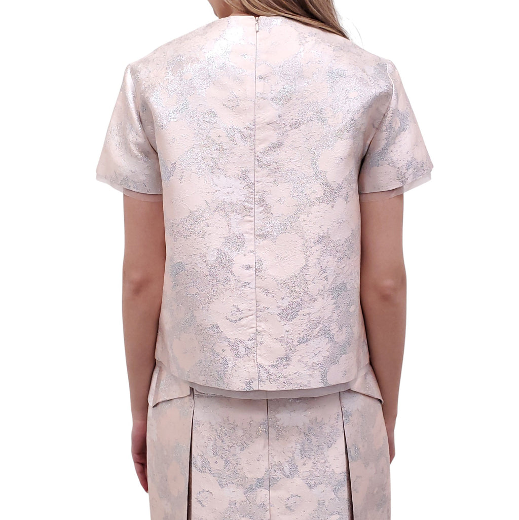 CHRISTOPHER KANE PINK SILVER METALLIC SET - SIZE 6