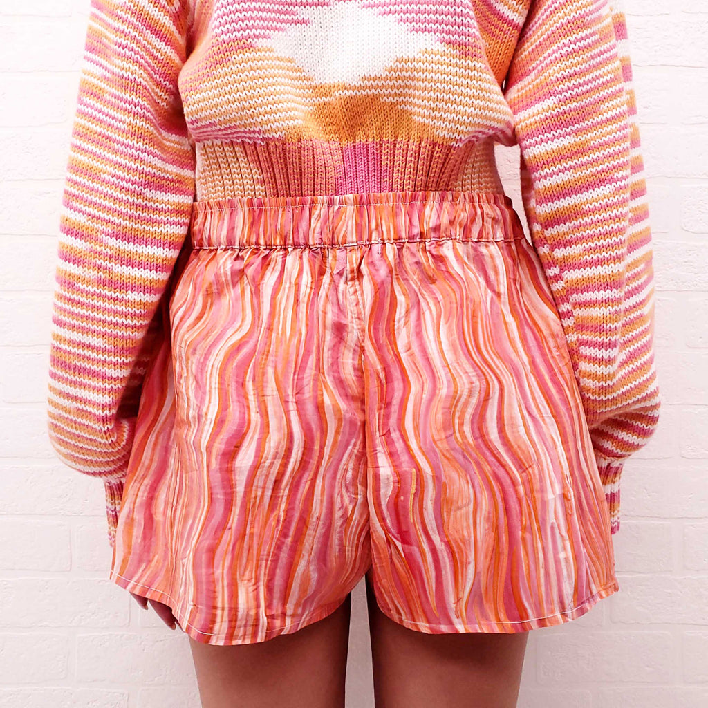 CIAO LUCIA STRIPED SHORT - SIZE XL