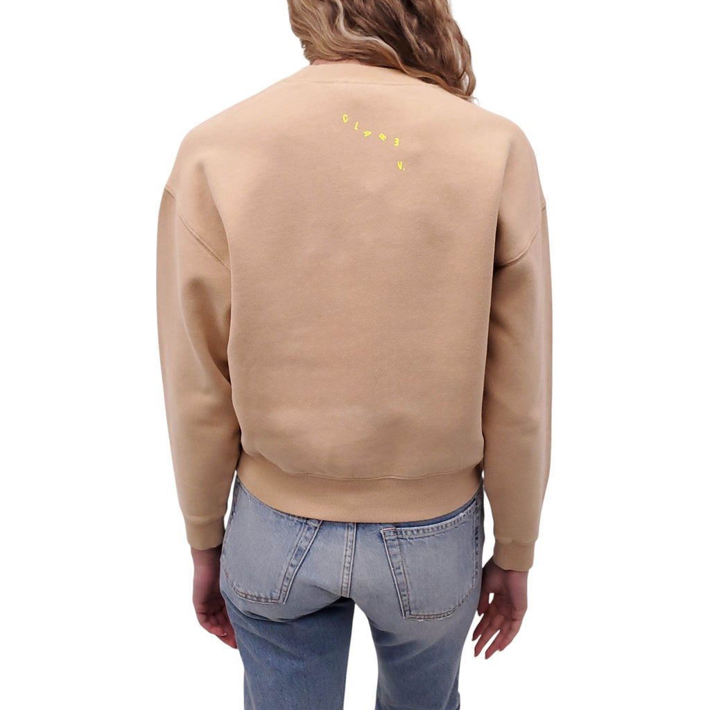 CLARE V CIAO SWEATER - SIZE XS