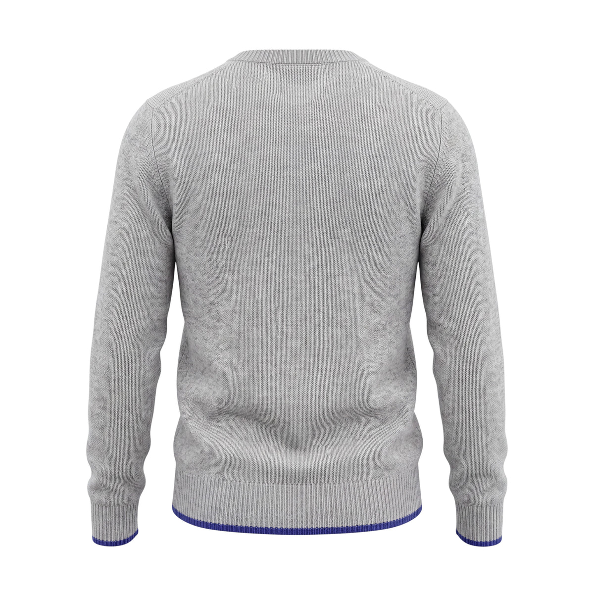 COACH GREY CASHMERE DINOSAUR SWEATER - SIZE M