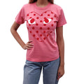 COMME DES GARÇONS PLAY PINK LOGO T-SHIRT - SIZE M
