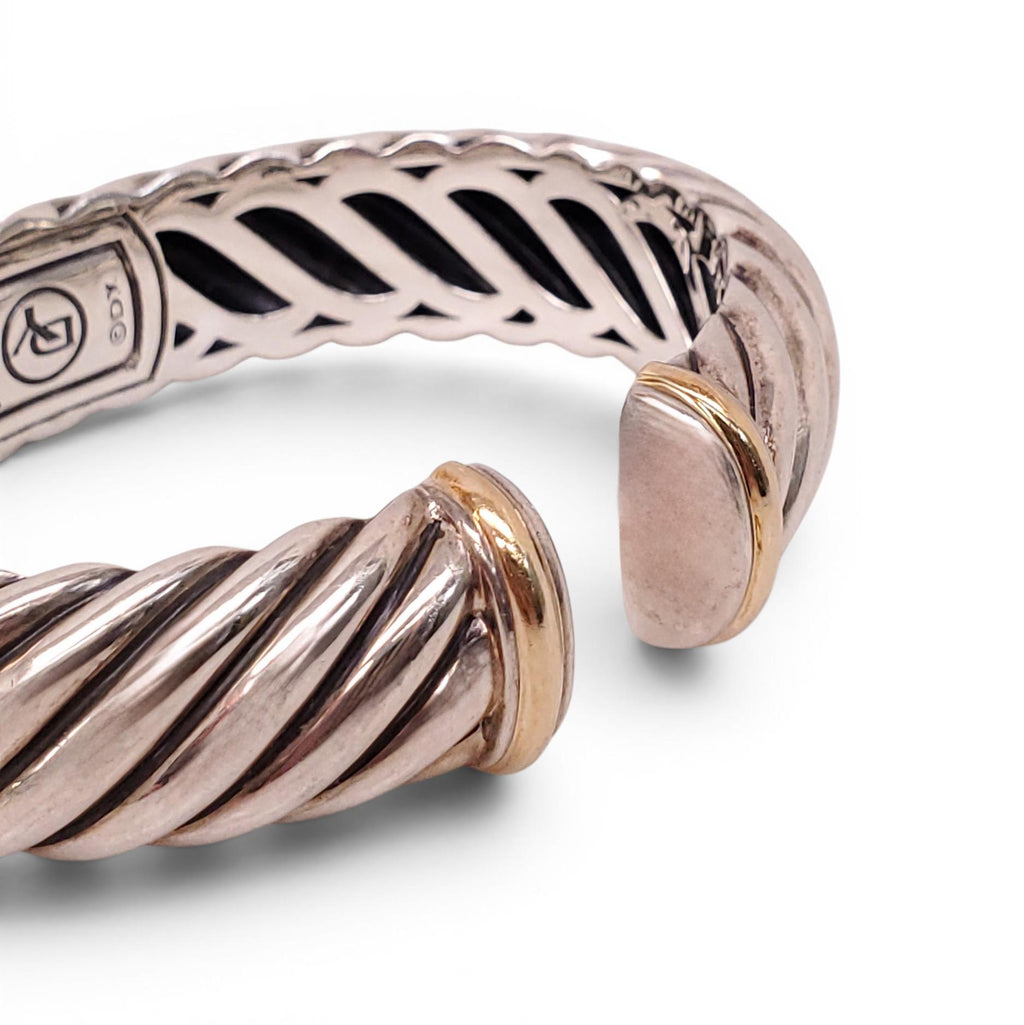 DAVID YURMAN TWO-TONE CUFF BRACELET