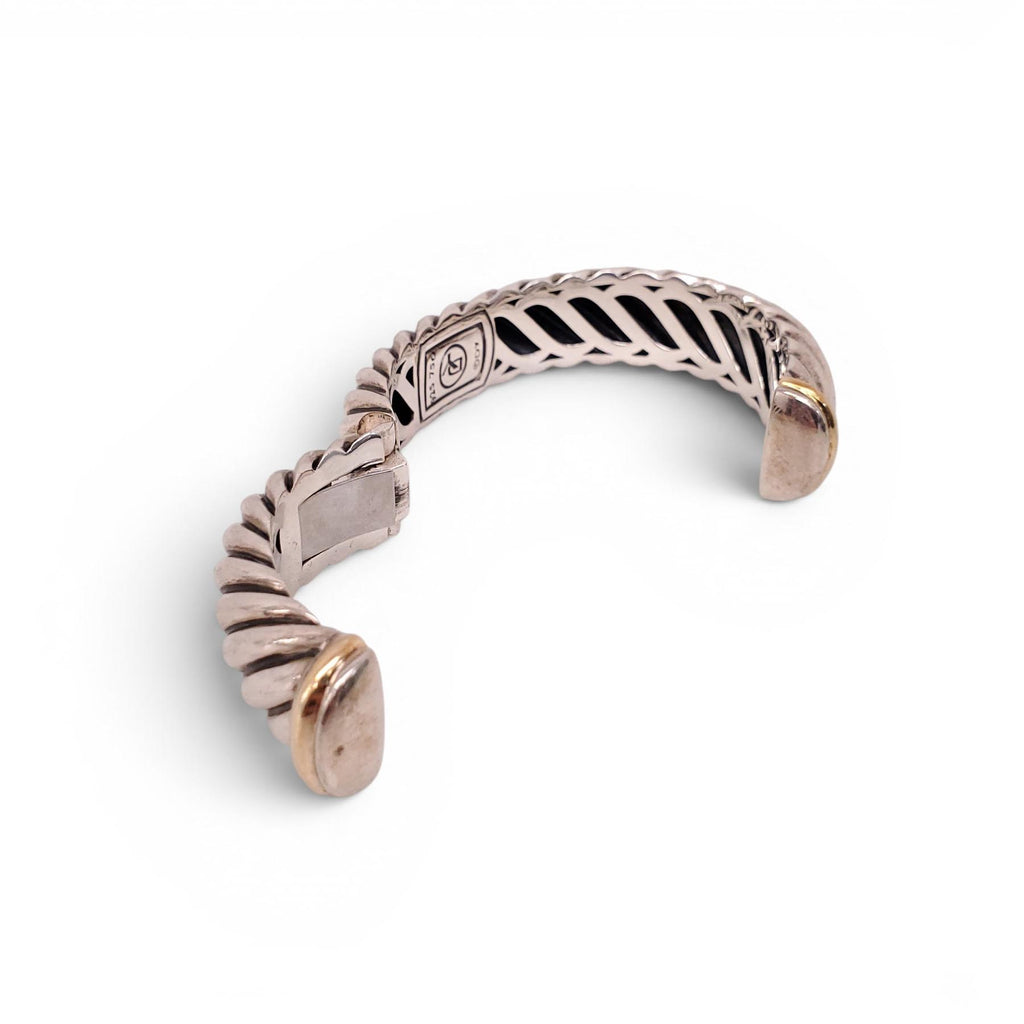 DAVID YURMAN TWO-TONE CUFF BRACELET