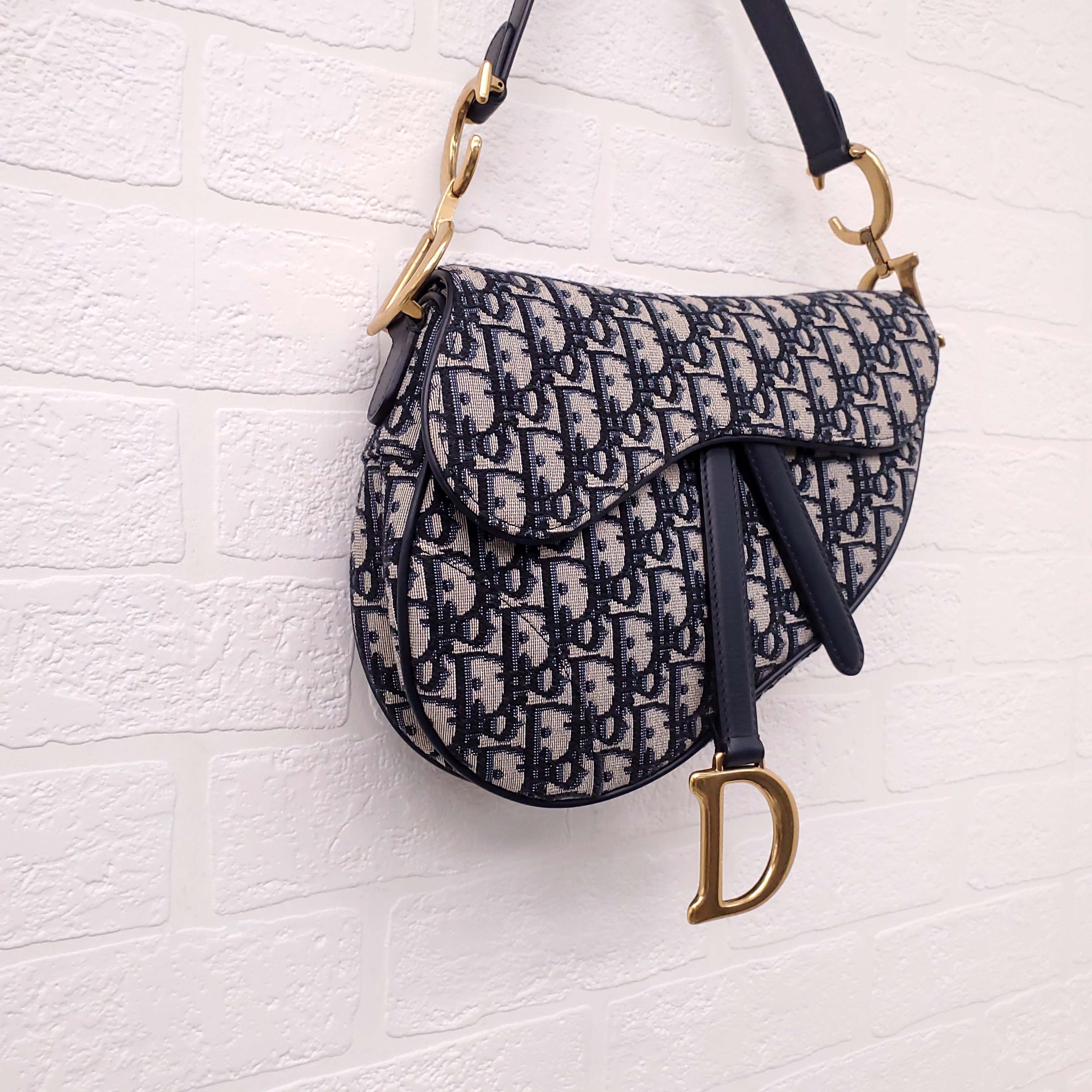 DIOR OBLIQUE SADDLE BAG