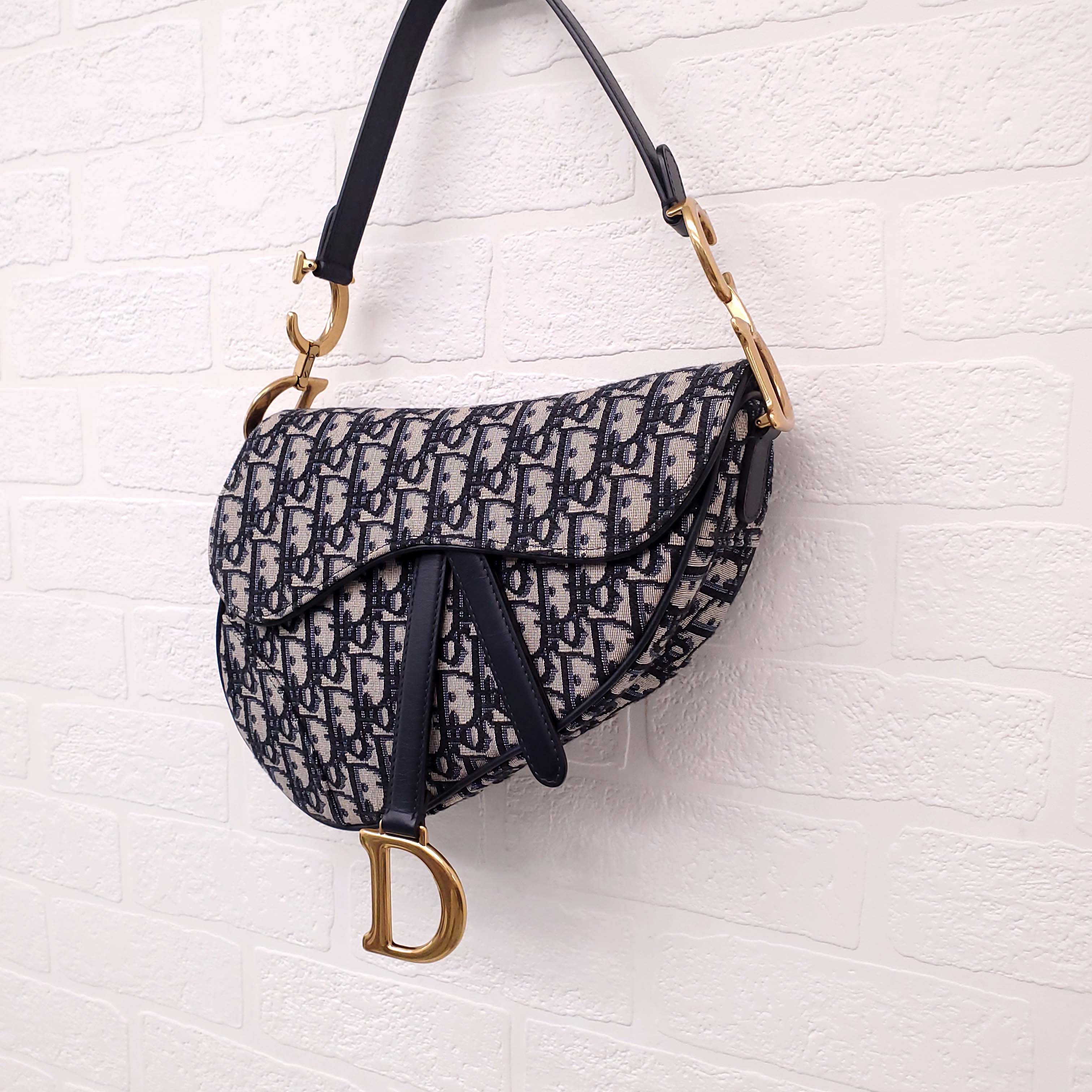 DIOR OBLIQUE SADDLE BAG