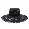 DIOR RAFFIA LOGO HAT - SIZE 57