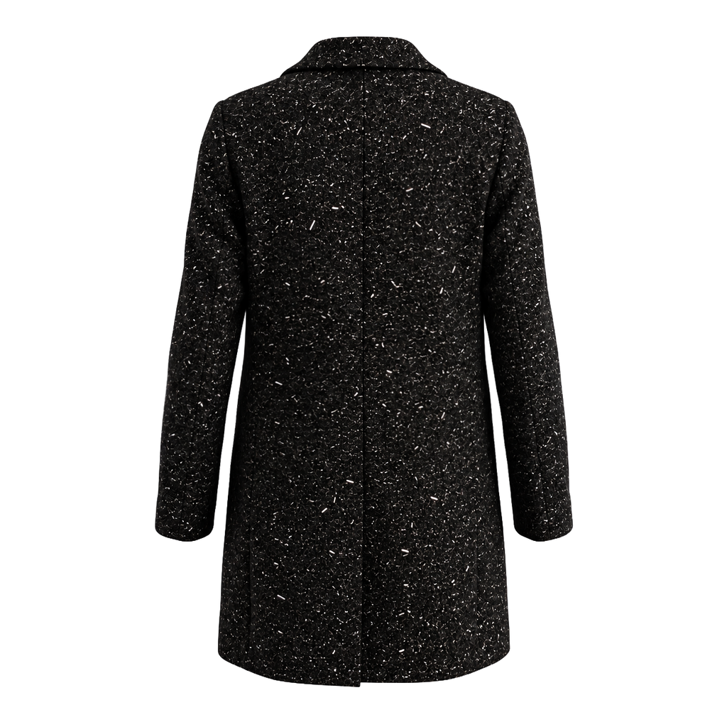 DOLCE & GABBANA BLACK SHIMMER BLAZER JACKET - SIZE 38