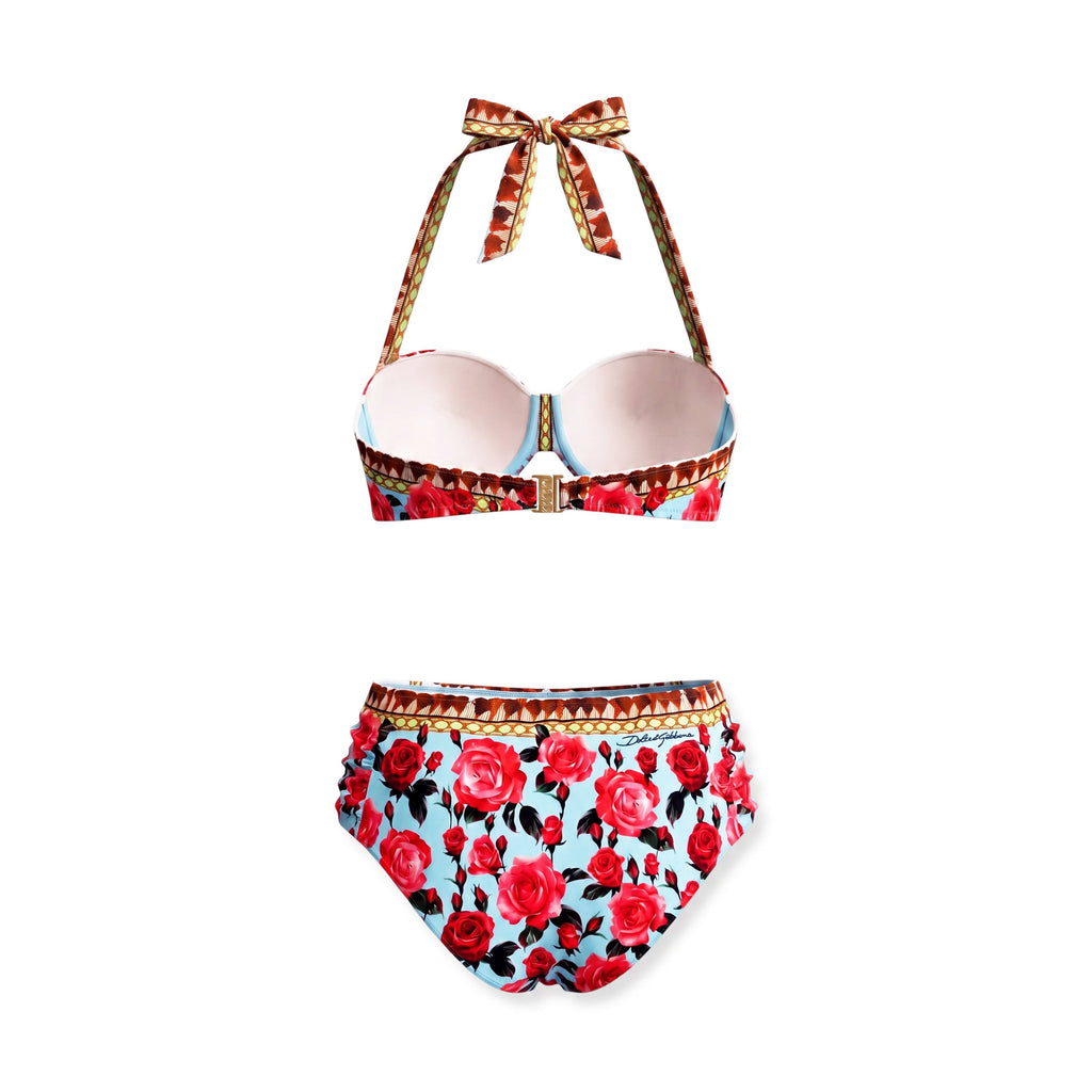 DOLCE & GABBANA FLORAL BIKINI - SIZE 5/XL