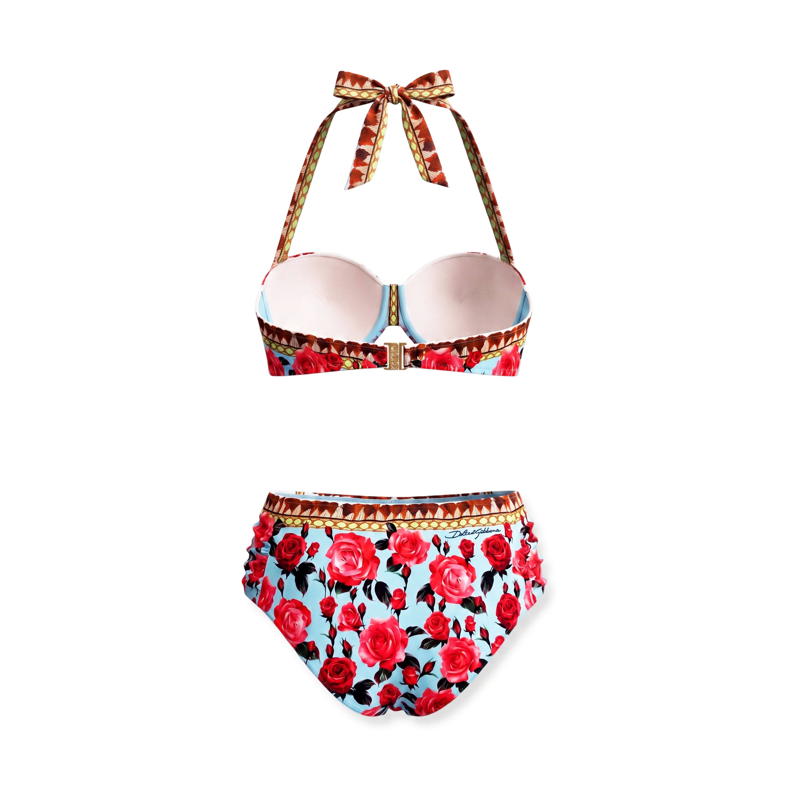 DOLCE & GABBANA FLORAL BIKINI - SIZE 5/XL