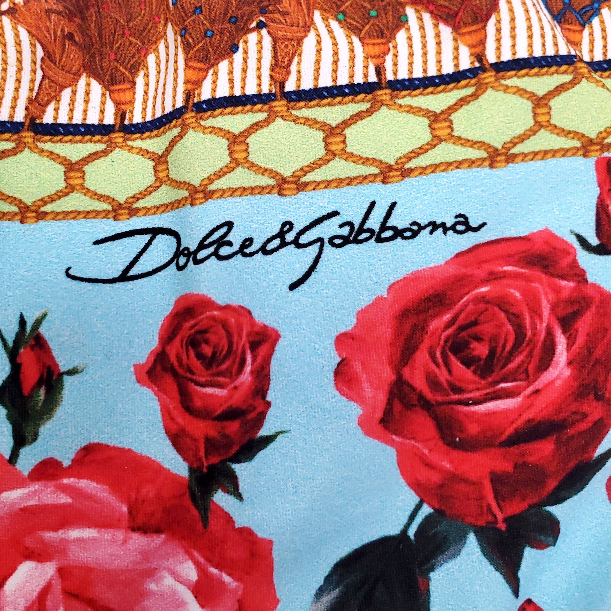 DOLCE & GABBANA FLORAL BIKINI - SIZE 5/XL
