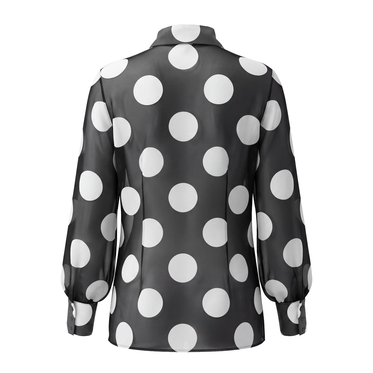DOLCE & GABBANA POLKA DOT BLOUSE - SIZE 38