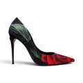 DOLCE & GABBANA ROSE PATTERNED HEELS - SIZE 38