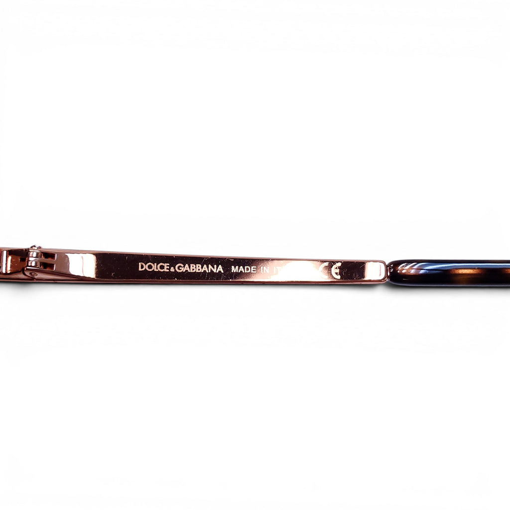 DOLCE & GABBANA TORTOISE SUNGLASSES