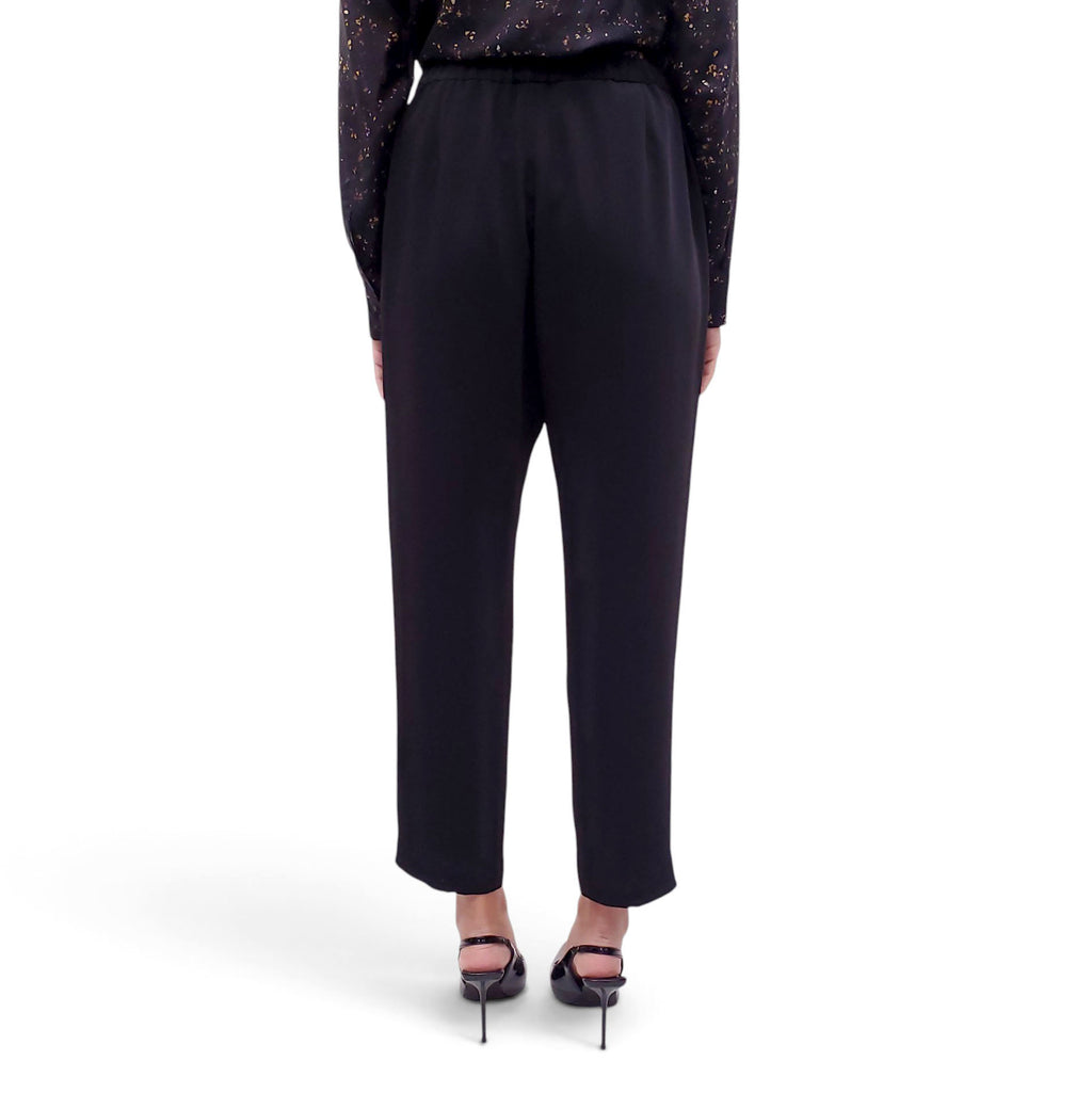DRIES VAN NOTEN BLACK TROUSERS - SIZE 42