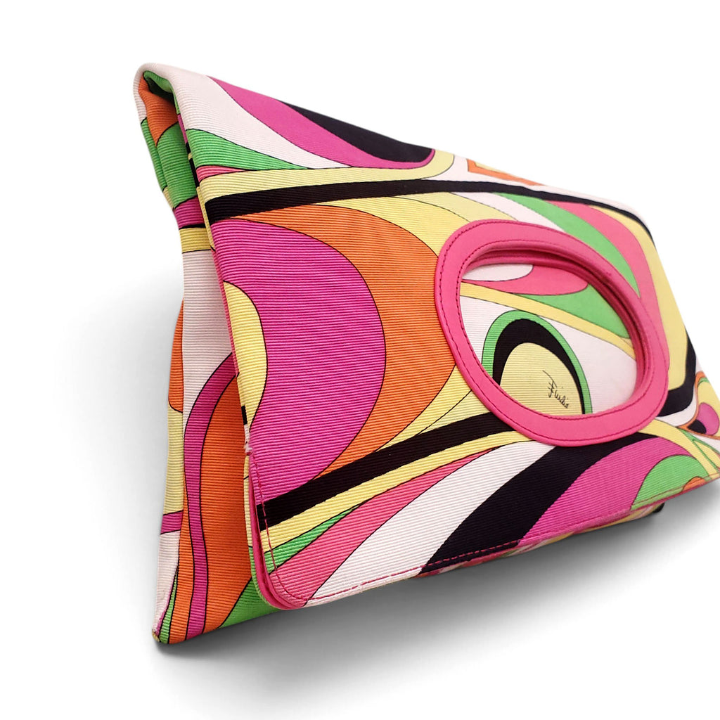 EMILIO PUCCI MULTICOLOURED CLUTCH