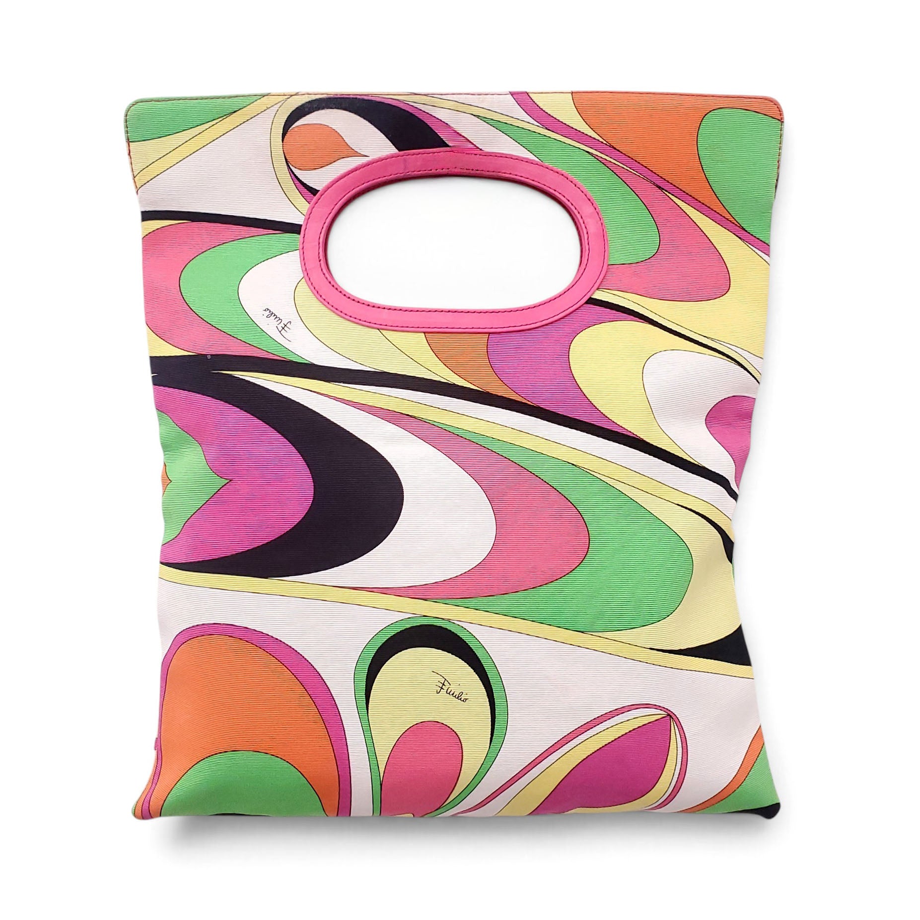 EMILIO PUCCI MULTICOLOURED CLUTCH