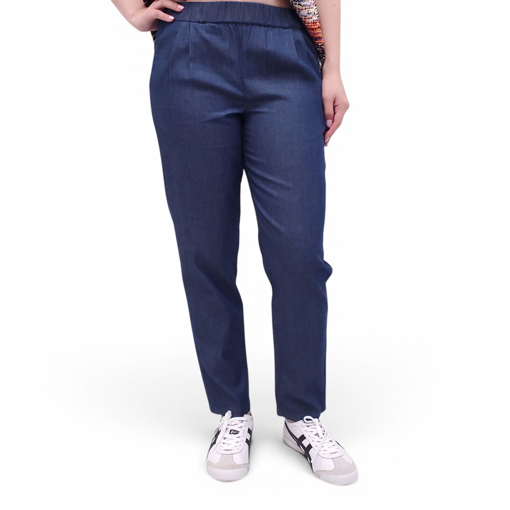 EQUIPMENT DENIM-EFFECT TROUSERS - SIZE S