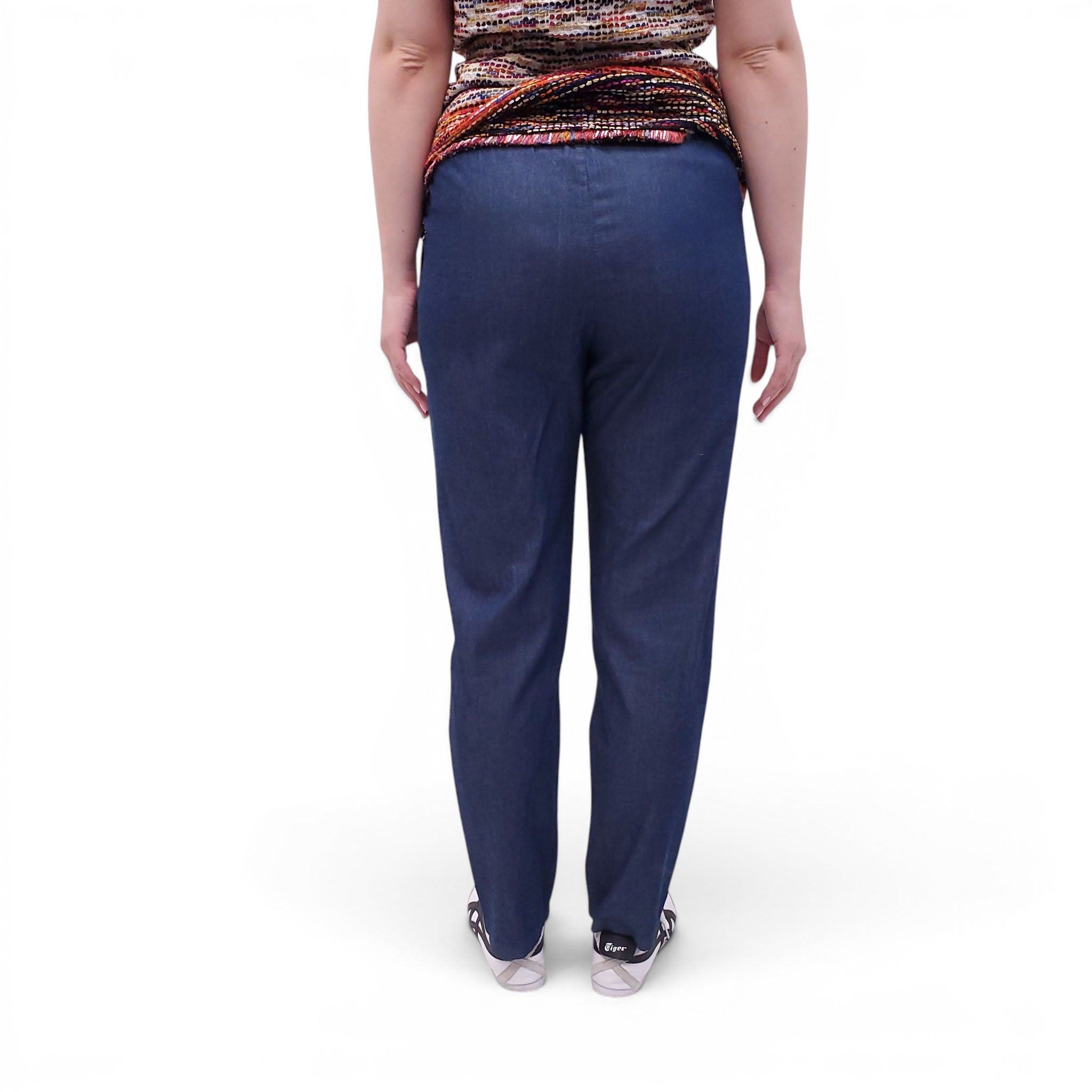 EQUIPMENT DENIM-EFFECT TROUSERS - SIZE S