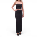 ÉTERNE BLACK 2-PIECE TUBE SKIRT SET - SIZE M