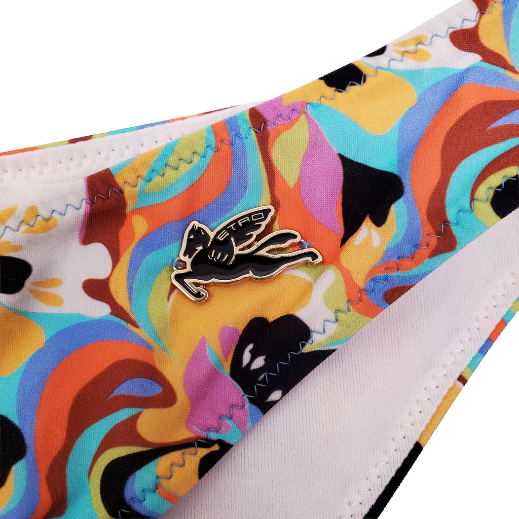 ETRO MULTICOLOURED BIKINI - SIZE 38