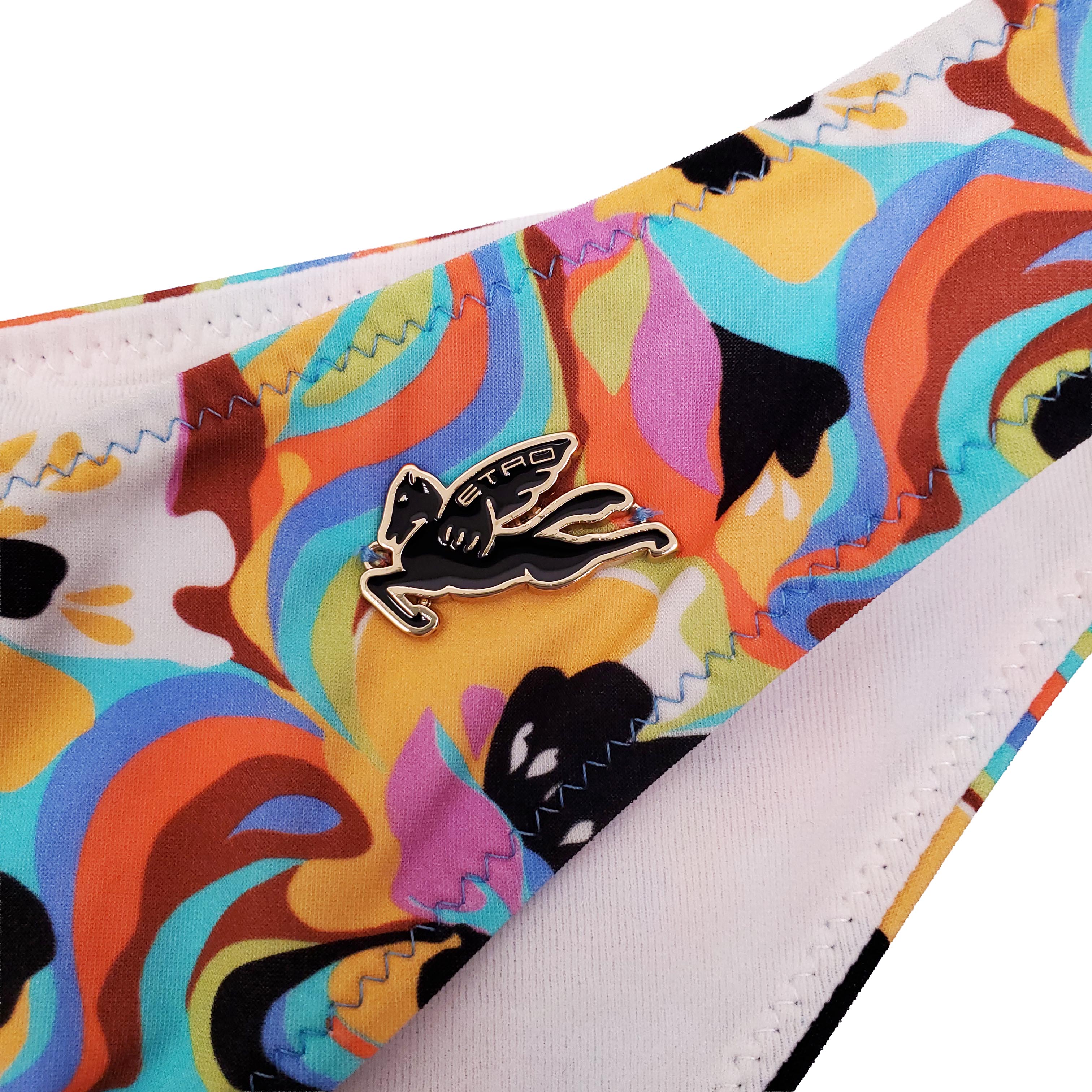 ETRO MULTICOLOURED BIKINI - SIZE 38