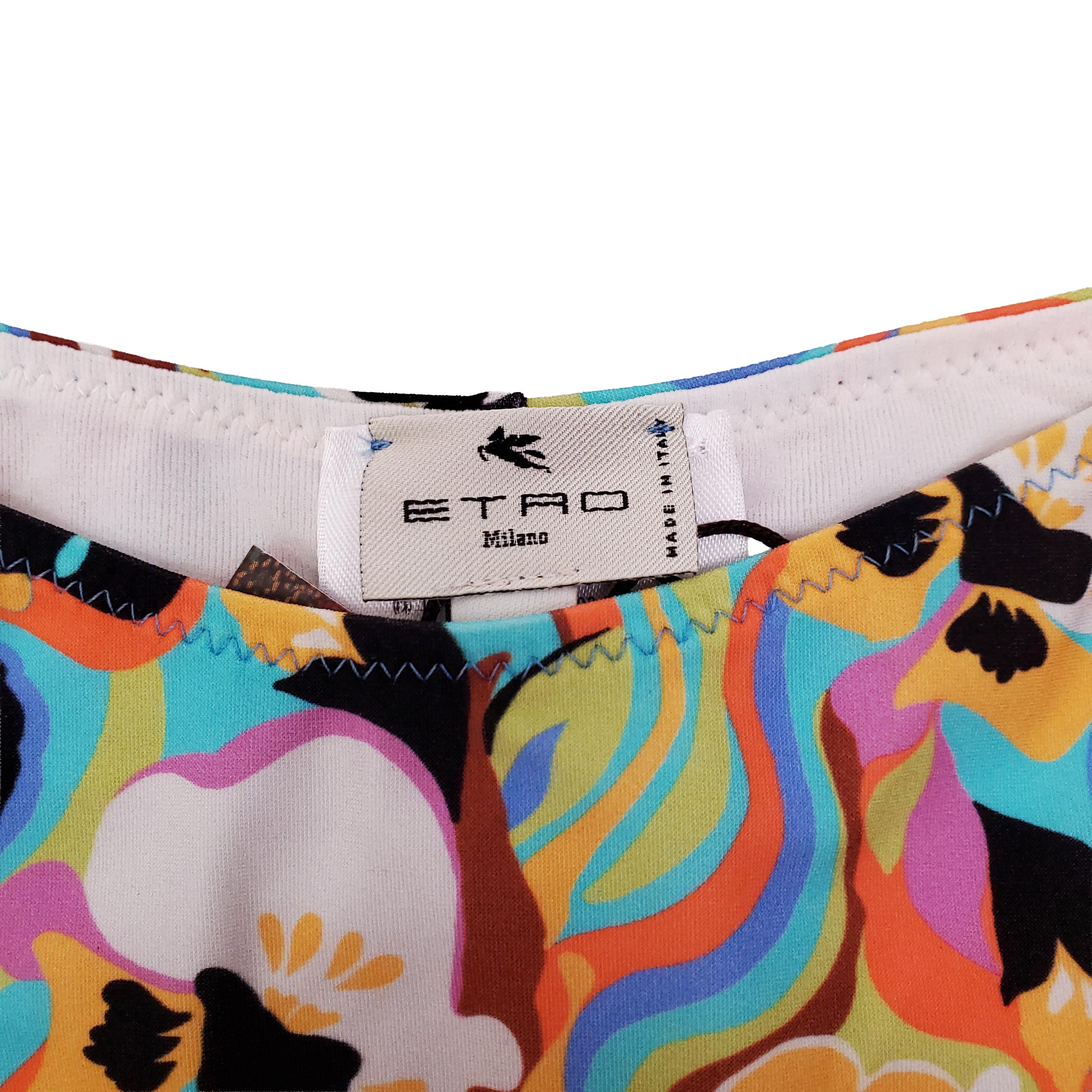ETRO MULTICOLOURED BIKINI - SIZE 38