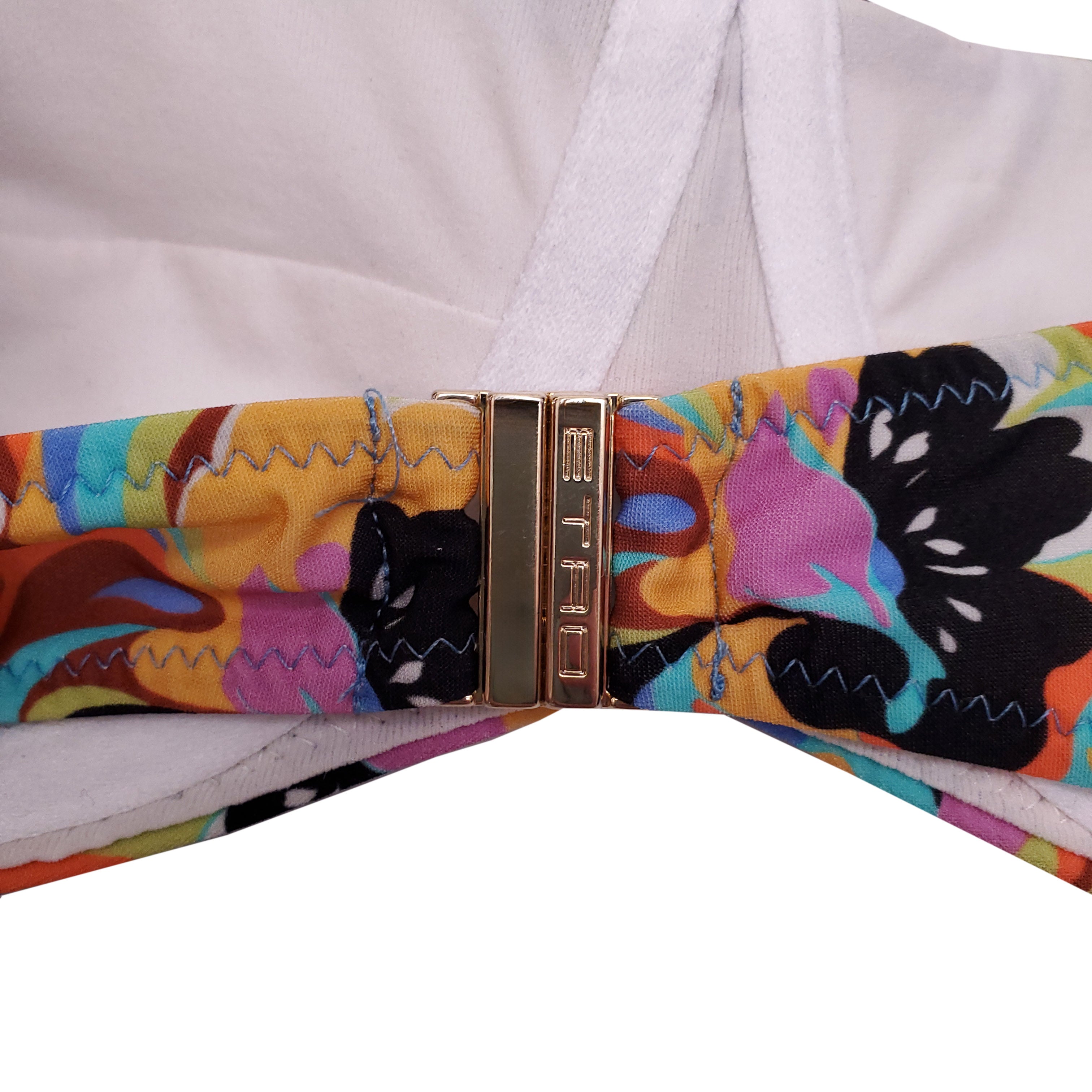 ETRO MULTICOLOURED BIKINI - SIZE 38