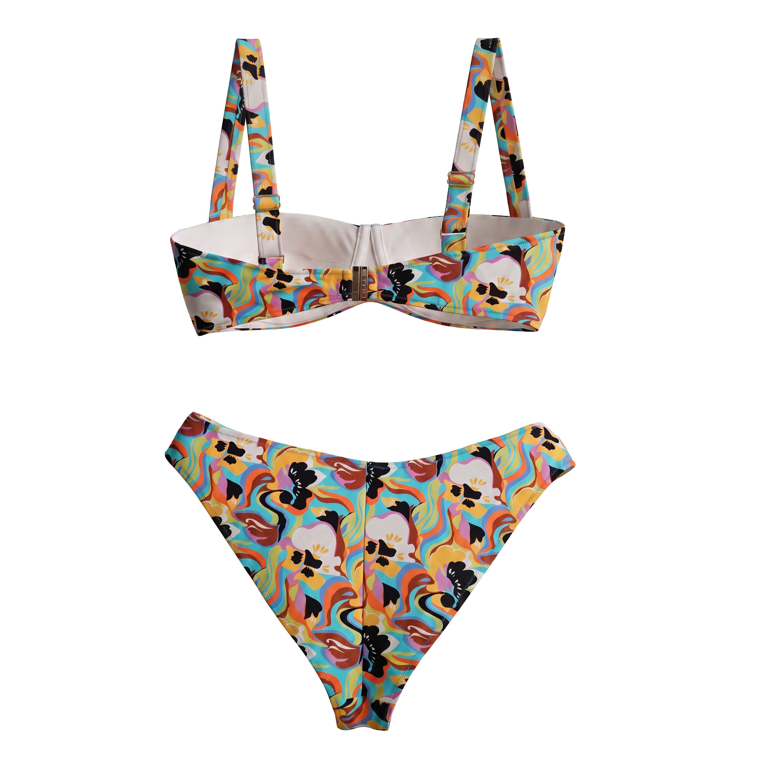 ETRO MULTICOLOURED BIKINI - SIZE 38