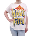 FAITH CONNEXION CIRCUS GRAPHIC T-SHIRT - SIZE S