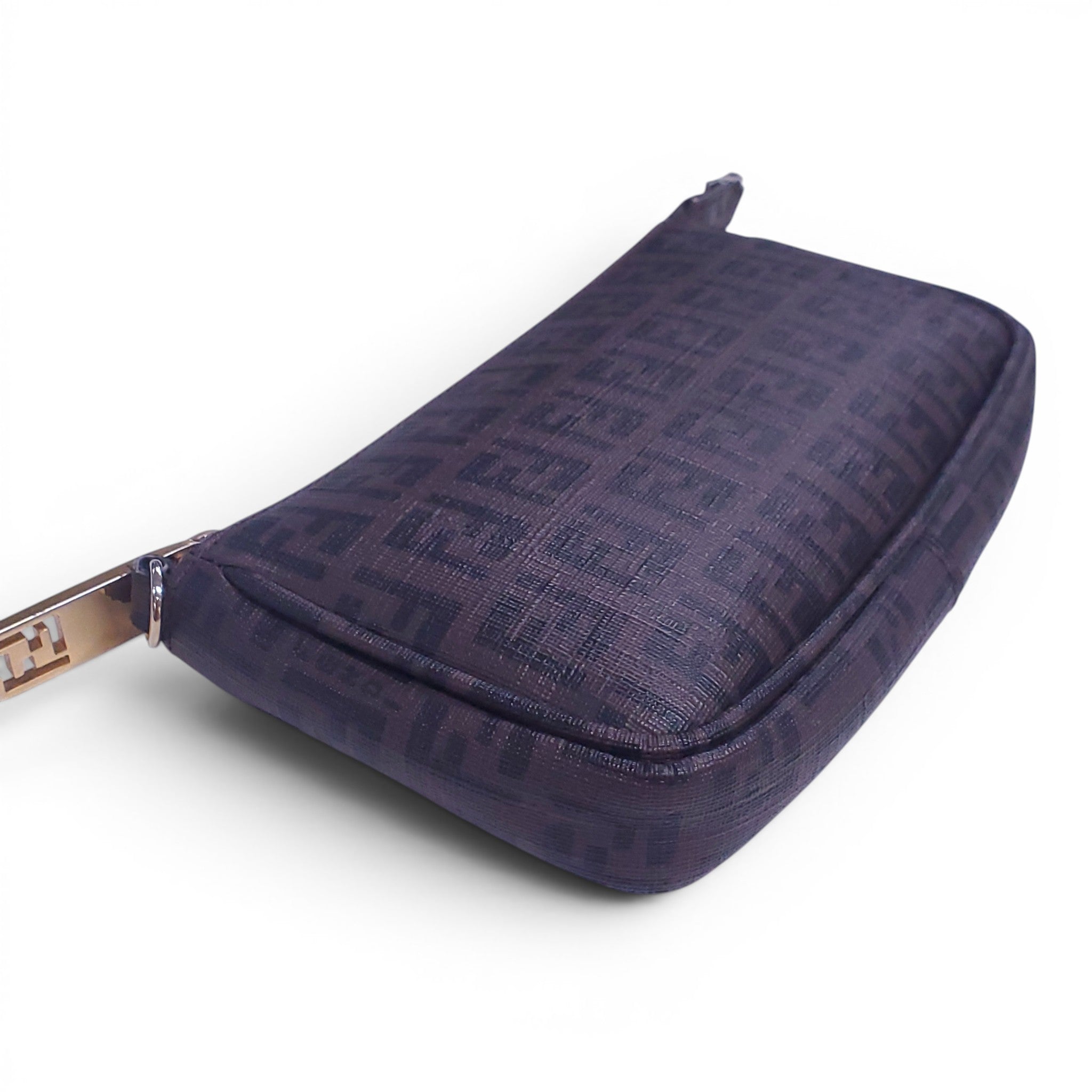 FENDI 2012 ZUCCHINO FF LOGO POUCH
