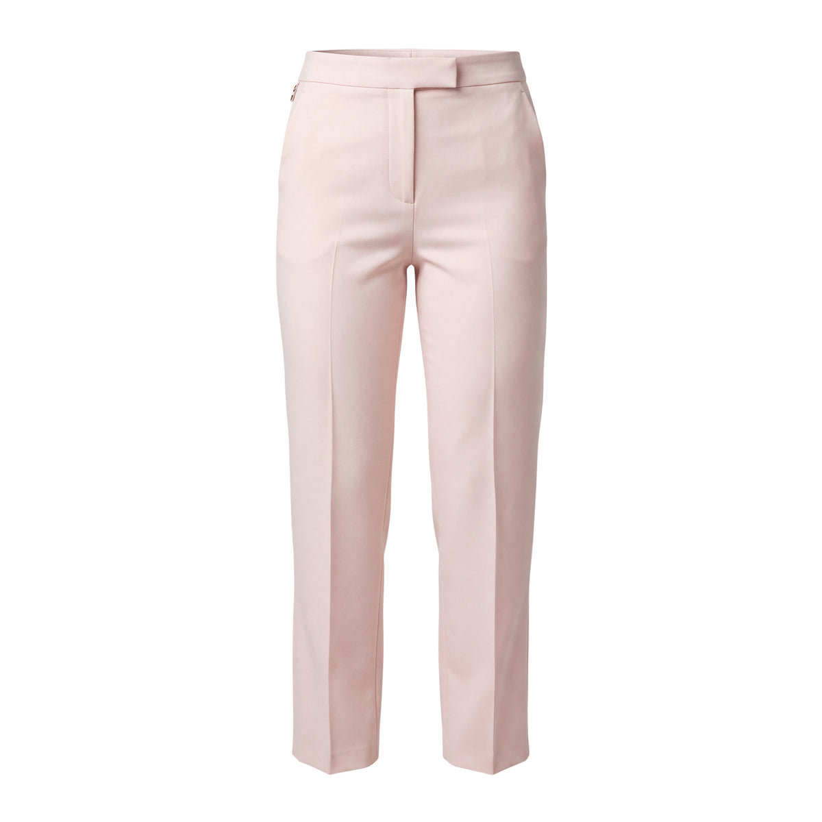 FENDI PANTS WITH OVERLAY SKIRT CHAIN LOGO DETAIL - SIZE 40
