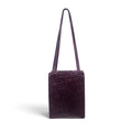 FENDI VINTAGE FENDISSIME BROWN LEATHER TOTE