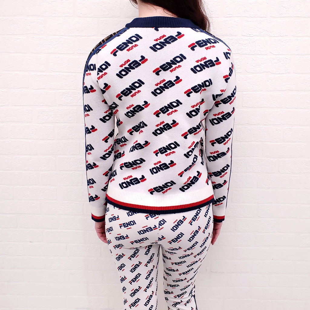 FENDI x FILA COLLABORATION SWEATER - SIZE 40