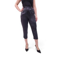 FLEUR DU MAL GREY SILK CULOTTES PANTS - SIZE 6