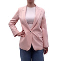 FORTE_FORTE OVERSIZED PINK BLAZER WITH SEQUIN DETAIL - SIZE 0